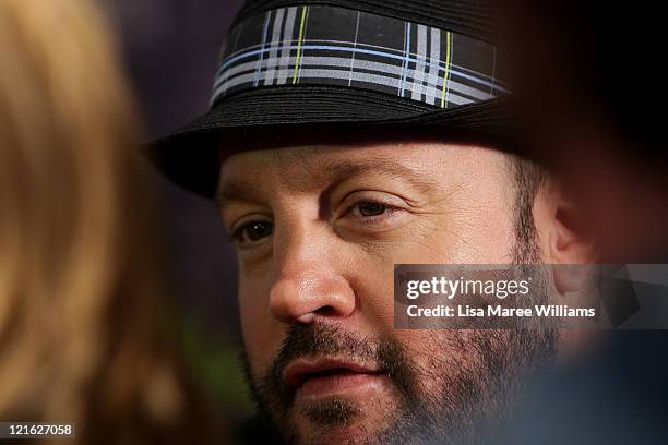 Kevin James arrives at the "Zookeeper" Australian premiere at Event Cinemas at Westfield Bondi Junction on August 21, 2011 in Sydney, Australia.