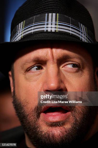 Kevin James arrives at the "Zookeeper" Australian premiere at Event Cinemas at Westfield Bondi Junction on August 21, 2011 in Sydney, Australia.
