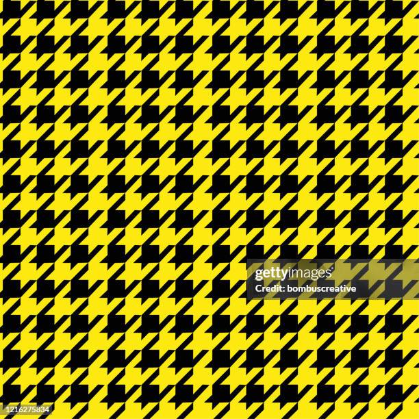 houndstooth vector pattern - houndstooth stock illustrations