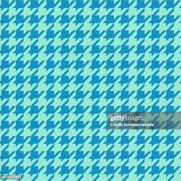 houndstooth vector pattern - houndstooth stock illustrations