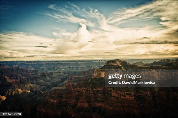 grand canyon - plateau royal foto e immagini stock