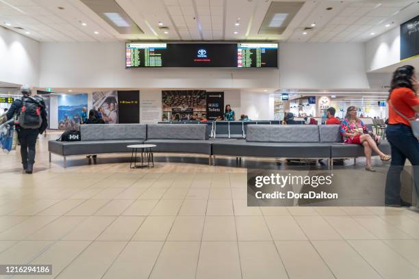 inside of cairns airport terminal, queensland, australia - cairns stock pictures, royalty-free photos & images