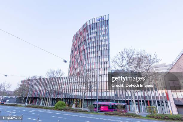 Exterior view of the headquarters of the Reconstruction Loan Corporation, KFW, on March 27, 2020 in Frankfurt am Main, Germany.