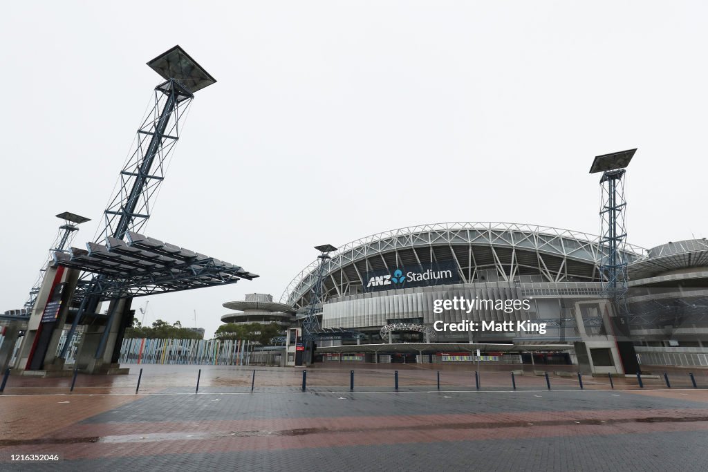 NSW Stadiums Remain Unused Under Covid 19 Restrictions on Sport