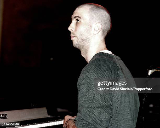 English jazz musician and pianist Matthew Bourne performs live on stage at The Spitz in London on 21st May 2004.