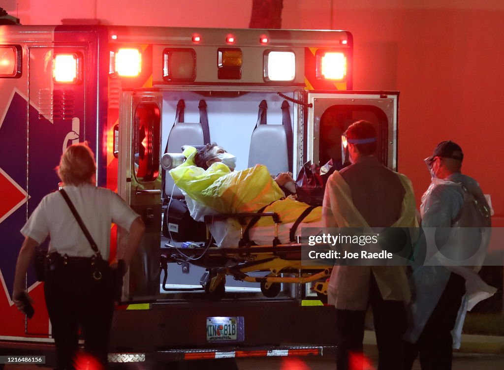 Zaandam And Rotterdam Cruise Ships Carrying Coronavirus Patients Dock In Florida