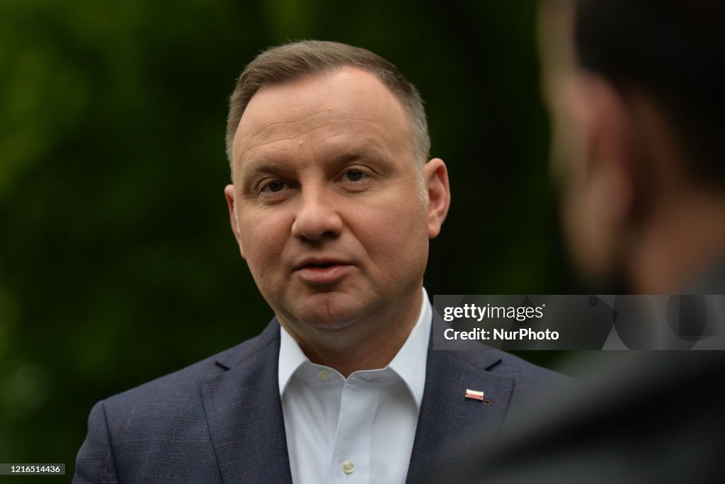 President Andrzej Duda In Krakow