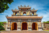 Hien Nhon Gate Imperial Palace in Hue, Vietnam