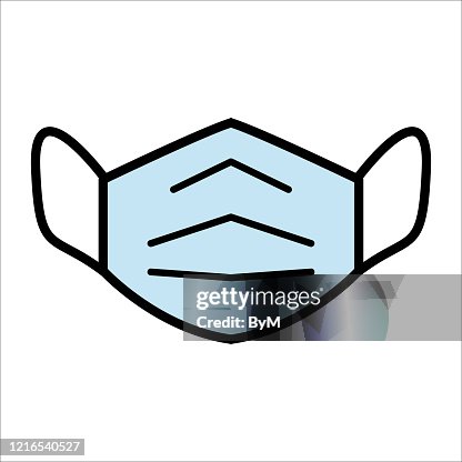 Mouth guard, Mask, Medicine Vector Icon Illustration Mouth guard, Mask, Medicine Vector Icon Illustration