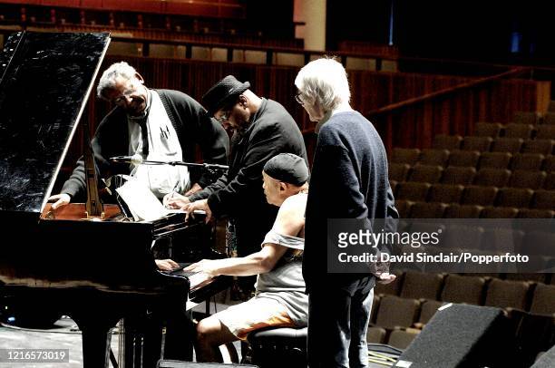 The Cecil Taylor Quartet featuring, from left, saxophonist Anthony Braxton, bassist William Parker, pianist Cecil Taylor and drummer Tony Oxley,...
