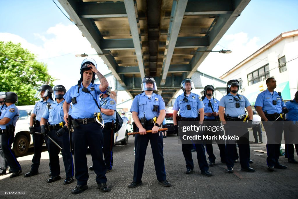 Protests Continue In Philadelphia In Response To Death Of George Floyd In Minneapolis