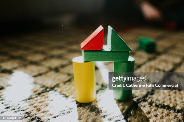 building blocks - color blocking stock pictures, royalty-free photos & images