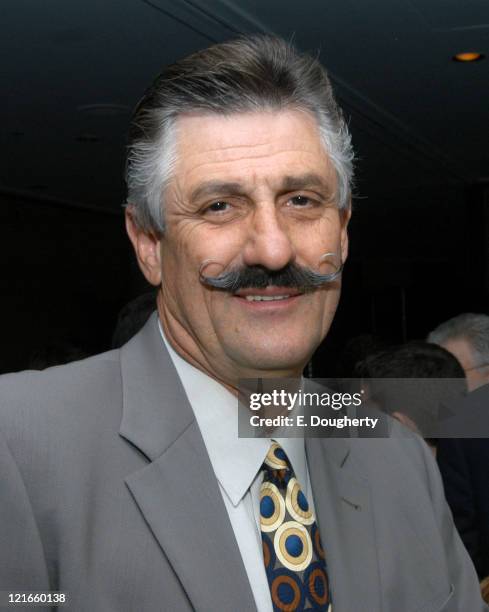 Hall of Famer Rollie Fingers during Major League Baseball Association 2003 Legends Dinner at Marriott Marquis Times Square in New York City, New...