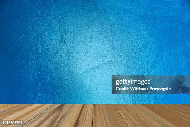floor and wall background  of blue wall - porcelain background stock pictures, royalty-free photos & images