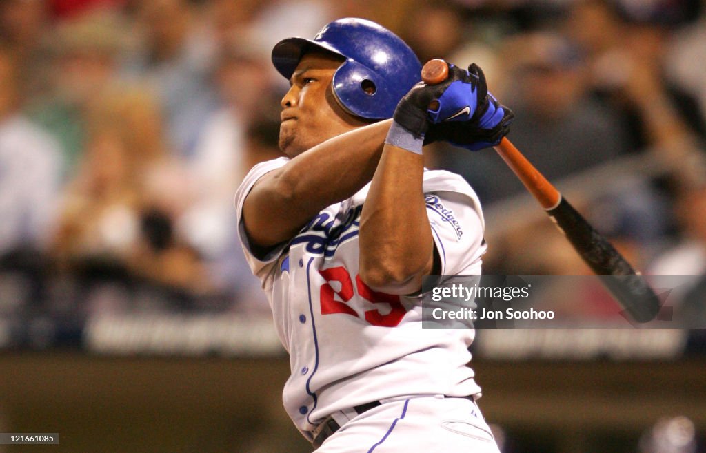 Los Angeles Dodgers vs San Diego Padres - September 21, 2004