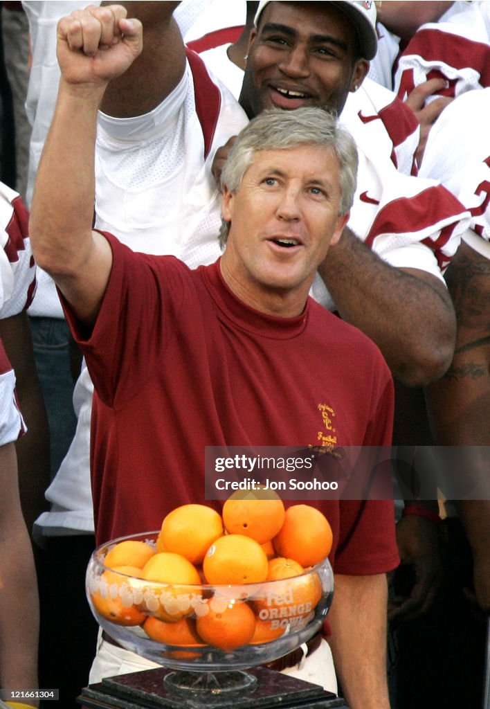 USC Football Team Honored At Campus Rally - January 21, 2005