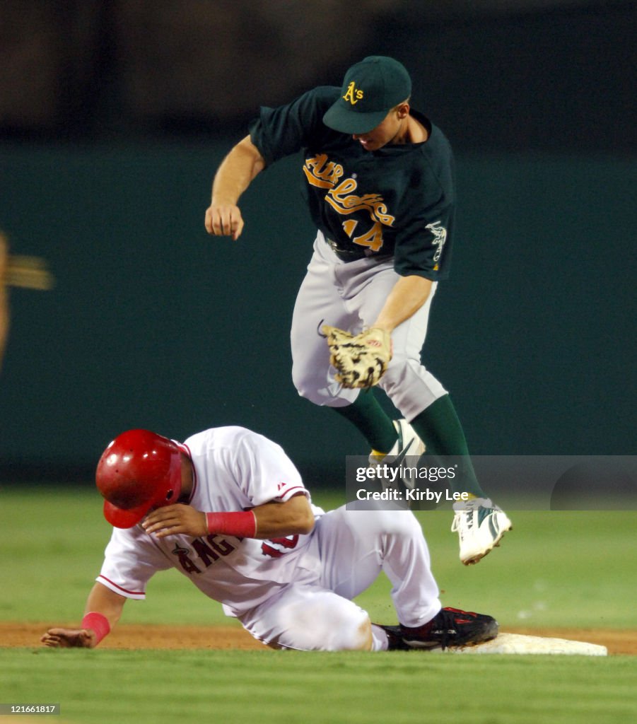 Oakland Athletics vs Los Angeles Angels of Anaheim - July 20, 2005