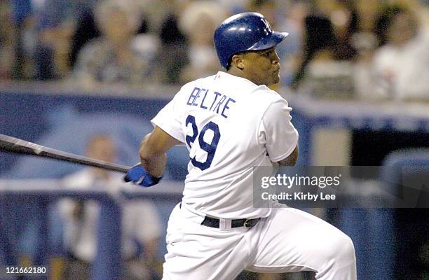 Adrian Beltre of the Los Angeles Dodgers bats during 8-2 victory over the Arizona Diamondbacks at Dodger Stadium in Los Angeles, Calif. On Tuesday,...