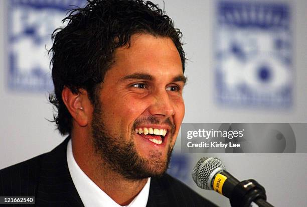 Senior quarterback Matt Leinart at Pacific-10 Conference Football Media Day at the Sheraton Gateway Hotel Los Angeles Airport on Tuesday, August 2,...