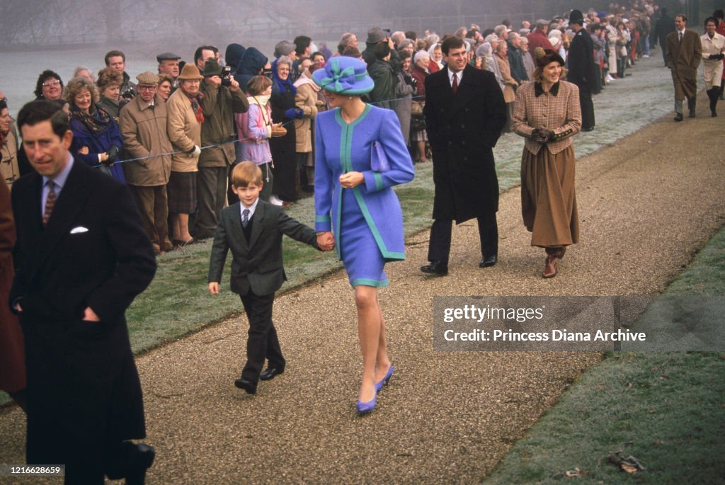 Royals At Sandringham