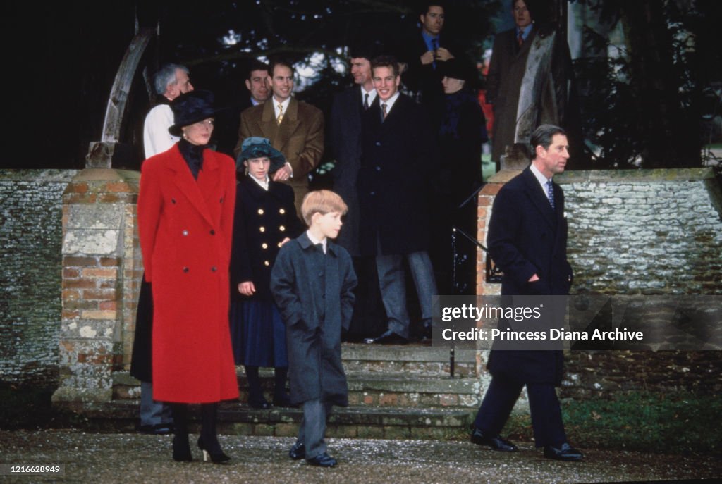 Royals At Sandringham