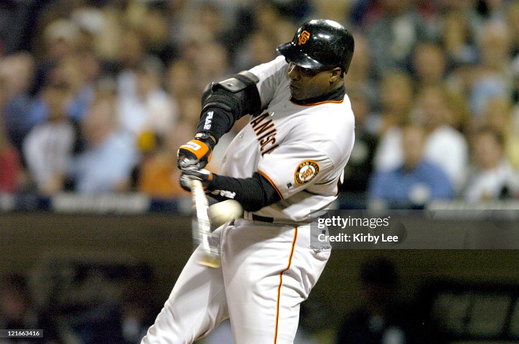 San Diego Padres vs San Francisco Giants - September 30. 2004