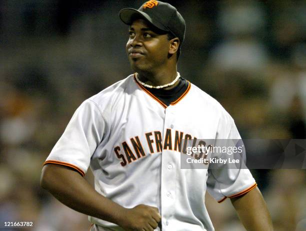 San Francisco Giants starter Jerome Williams pitched seven innings to pick up the win during 4-1 victory over the San Diego Padres at Petco Park in...