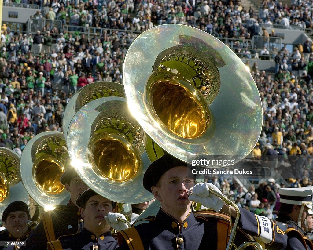 NCAA - Purdue vs Notre Dame - October 2, 2004