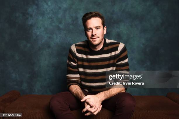 Actor Armie Hammer is photographed for The Wrap on November 28, 2017 in Los Angeles, California.