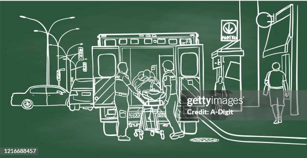 ilustraciones, imágenes clip art, dibujos animados e iconos de stock de emergencia médica - terminal illness