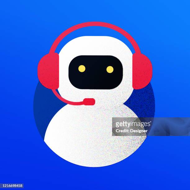 artificial intelligence - chatbot concept vector illustration - chatbot stock illustrations