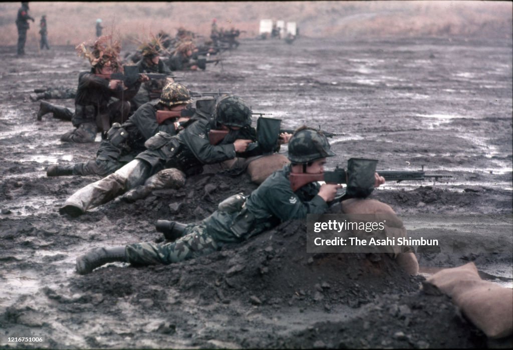Airborne Ranger Jsdf Japan Ground Self-Defense Force 1st Airborne Brigade members attend ...