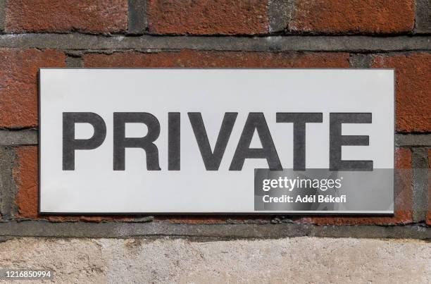 Private Sign Drawing 1.702 Private Road Signs Stock Photos, High-Res Pictures, and Images ...