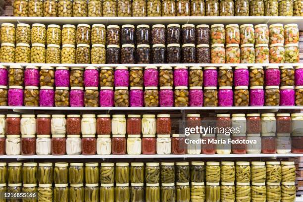 middle eastern pickles - dubai food stock pictures, royalty-free photos & images