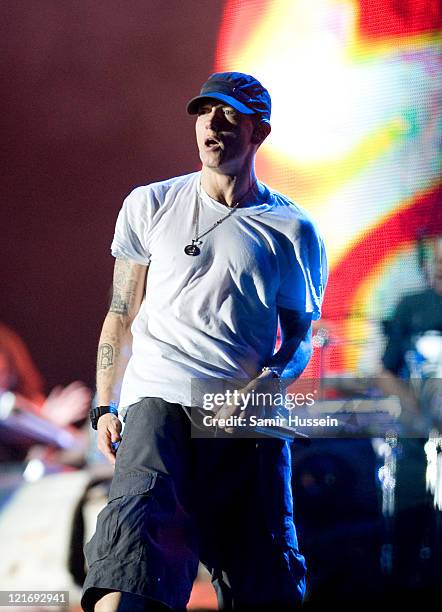 Emindem Eminem Concert Photos and Premium High Res Pictures - Getty Images