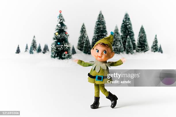 vintage christmas - nymph stock pictures, royalty-free photos & images