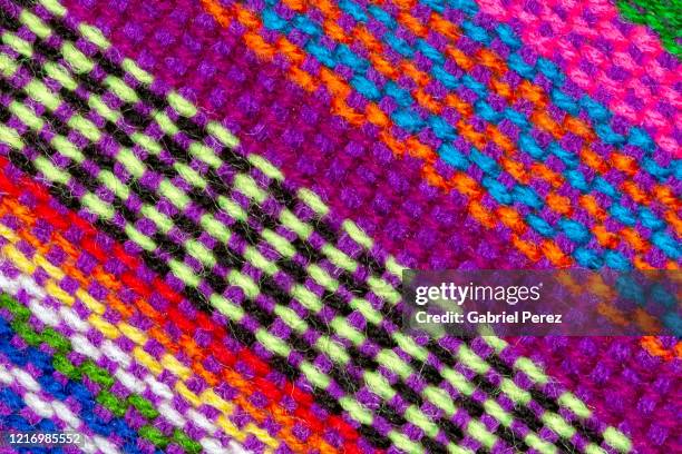 a traditional mexican sash - mexican embroidered fabric stock pictures, royalty-free photos & images