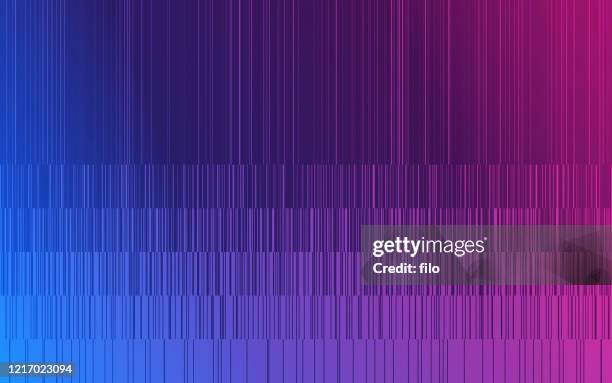 abstract glitch blend lines background - glitch texture stock illustrations
