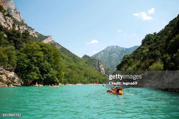 verdon gorge i södra frankrike - provence - vaucluse bildbanksfoton och bilder