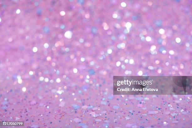 holographic sparkling background - silver sequins stock pictures, royalty-free photos & images