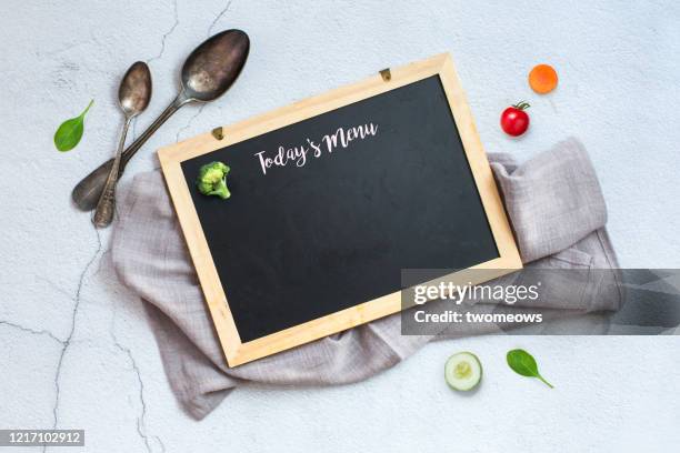 menu template text space image. - chalkboard menu stock pictures, royalty-free photos & images