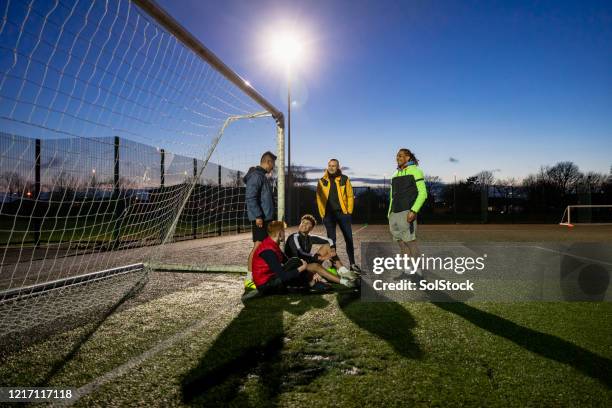 e rilassati - calcio a 5 foto e immagini stock