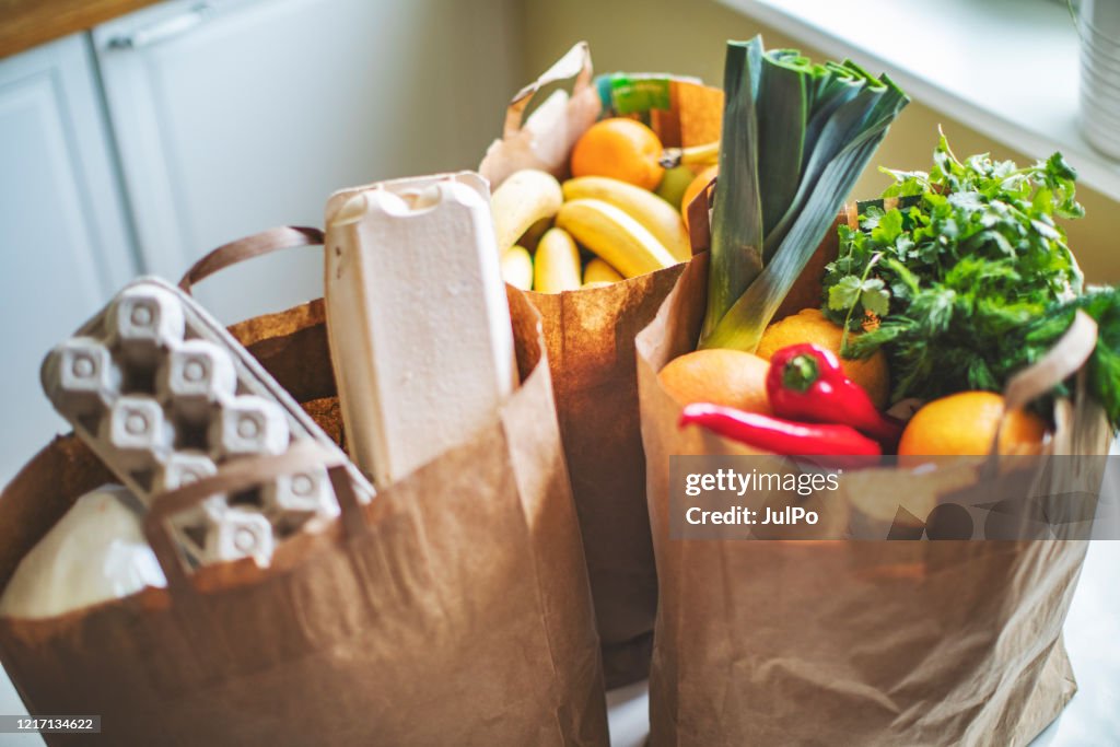 Food delivery during quarantine