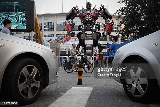 145 fotos e imágenes de Transformer Optimus Prime - Getty Images