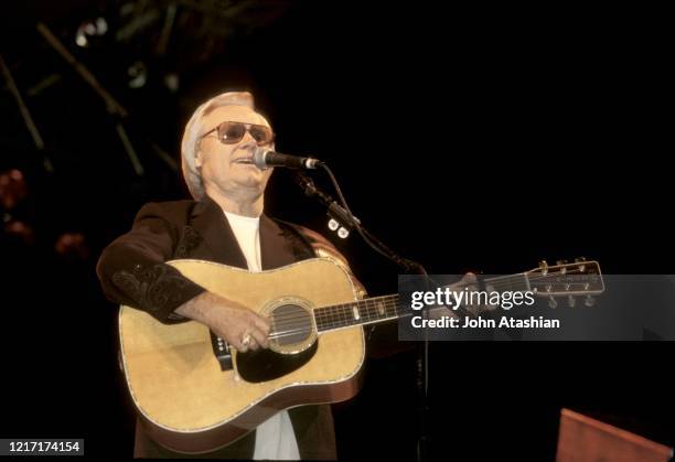 Country music star George Jones, known for his long list of hit records, his distinctive voice and phrasing, and his marriage to Tammy Wynette, is...