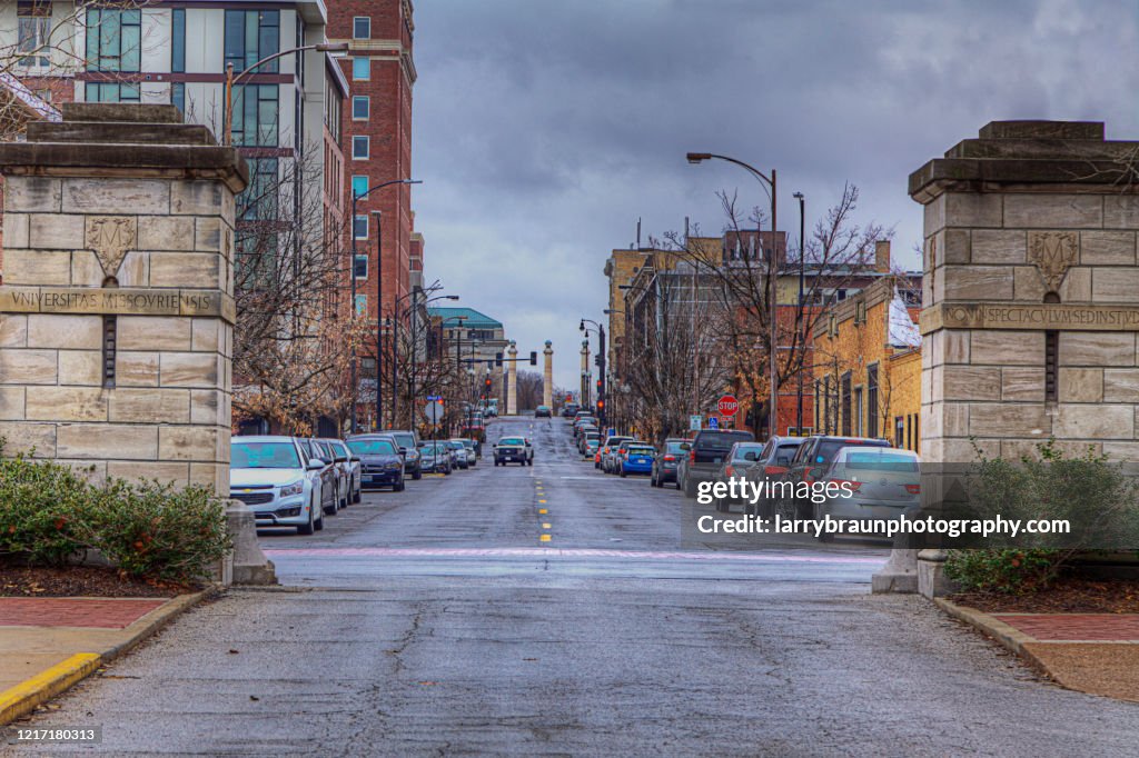 Downtown Columbia Missouri