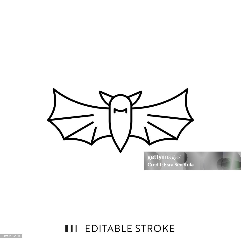Wild Life Line Icon with Editable Stroke and Pixel Perfect.