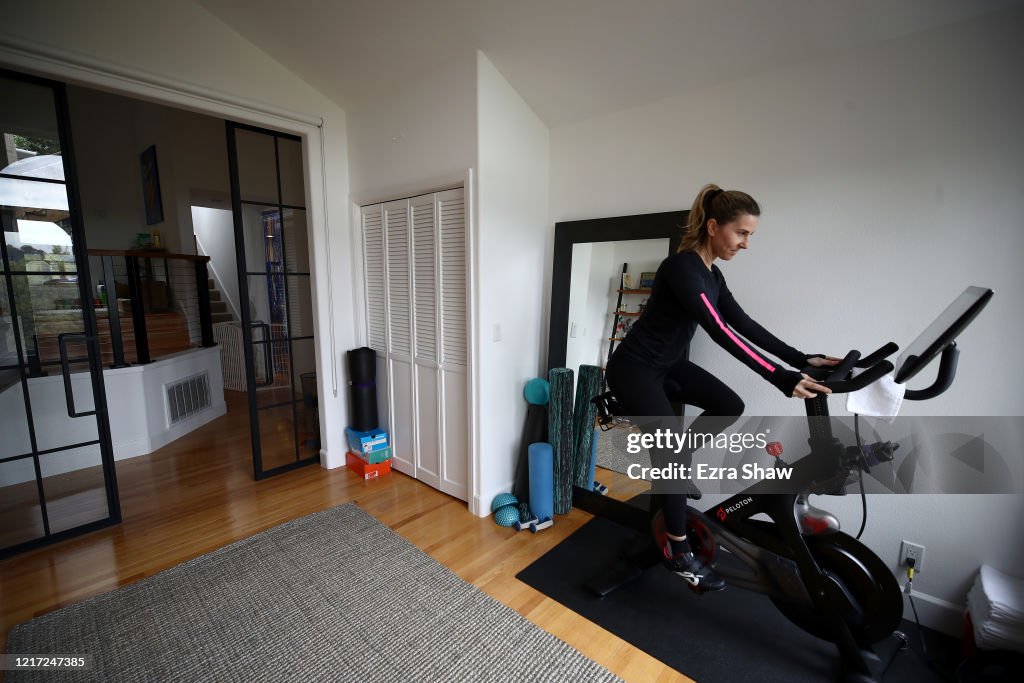 Peloton Stock Goes Up As Home Workouts Increase