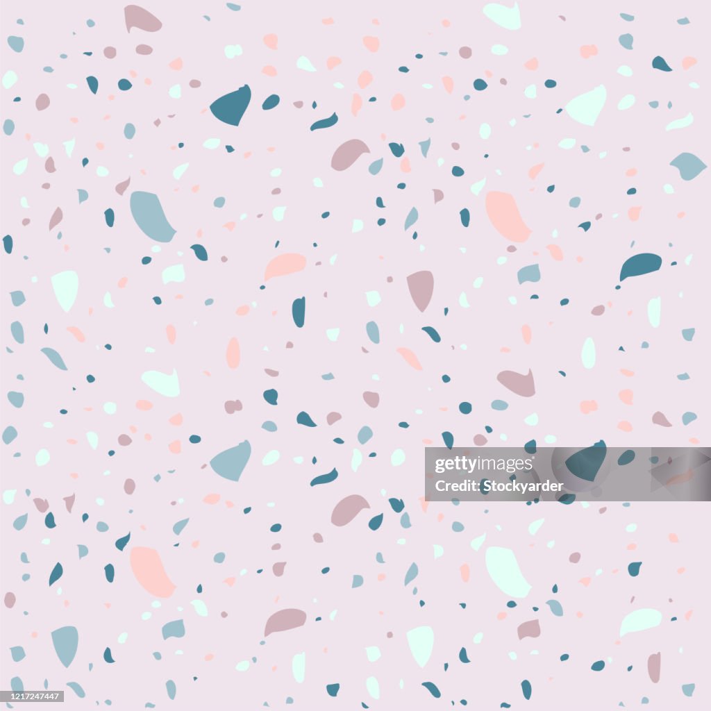 Seamless Terrazo Pattern
