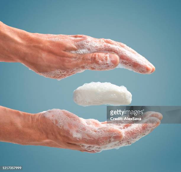 use soap for washing hands - bar of soap stock pictures, royalty-free photos & images
